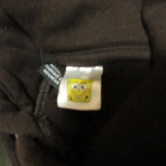 Spongebob Square Pants Hoodie Large FIRE - Picture 7 of 8